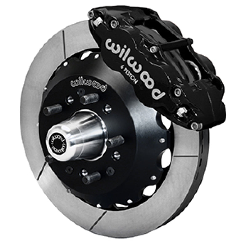 Wilwood 65-68 Chevrolet Impala W/ Drum Spindle FNSL6R - 12.88 inch Venter GT Rotor-thumbmail-1