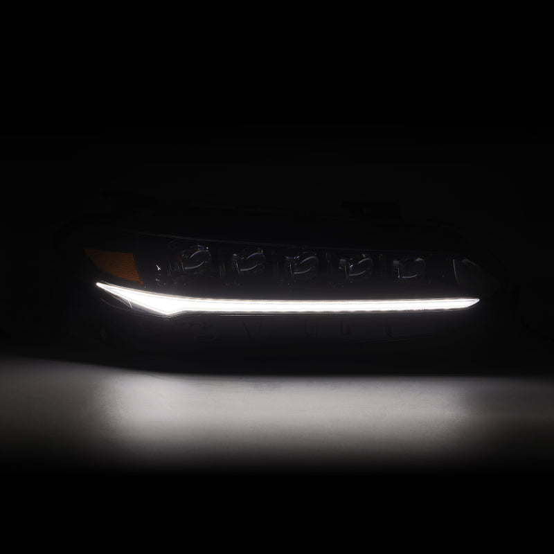 AlphaRex 22-25 Honda Civic NOVA LED Headlights - Alpha Black-thumbmail-7