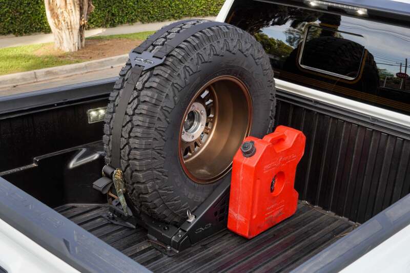 DV8 Offroad Truck Bed Universal Tire Carrier & Accessory Mount-thumbmail-16