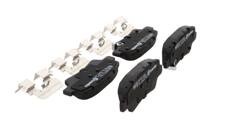 Brembo OE 21-23 Hyundai Kona/19-24 Kona Electric/19-21 Veloster Low-Met Brake Pad - Rear-thumbmail-23