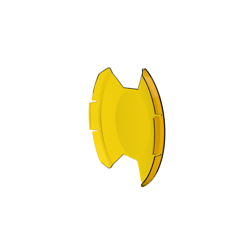 KC HiLiTES SlimLite 8in. LED Light Shield SAE Driving (Shield Only) - Selective Yellow-thumbmail-13