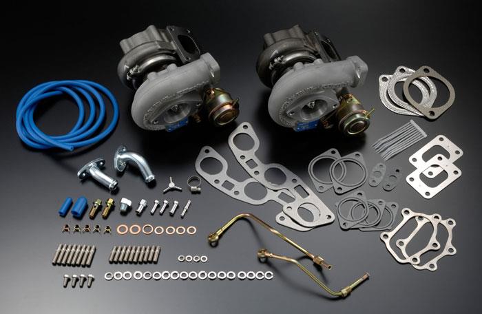 GReddy 89-94 Nissan Skyline GT-R Twin GReddy/MHi T517Z 8cm2 Upgrade Kit w/ Hardware-thumbmail-1