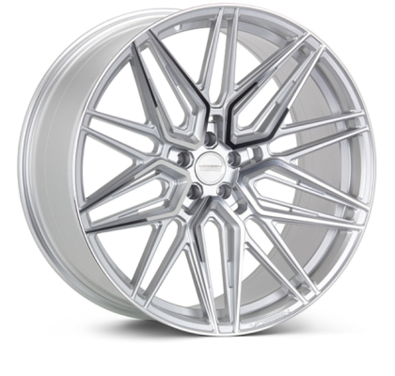Vossen HF-7 22x10 - 5x120 - ET32 - Deep Face Suv - 72.56 - Silver Polished Wheel-thumbmail-1