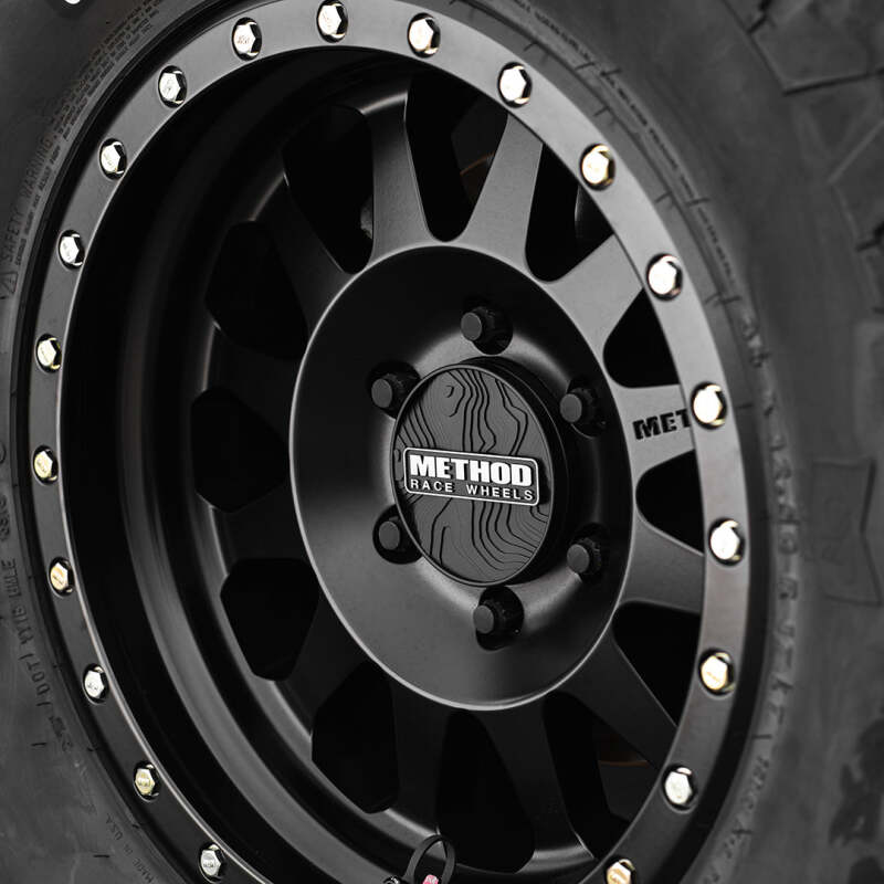 Method Race Wheels Top Snap In Center Cap 86 mm - Black-thumbmail-2