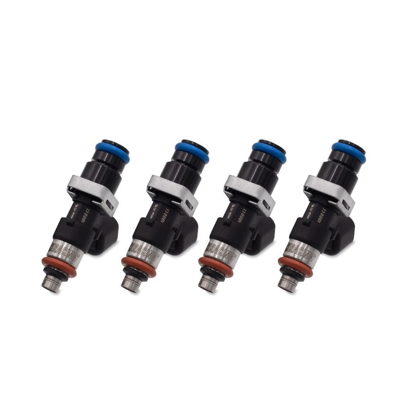 BLOX Racing Eco-Fi Street Injectors 1000cc/min w/ 1/2in Adapter For Honda K Series - Set of 4-thumbmail-1