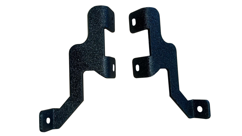 Fishbone Offroad 04-14 Ford F150 / 10-14 Raptor Hood Light Bracket - Black-thumbmail-2