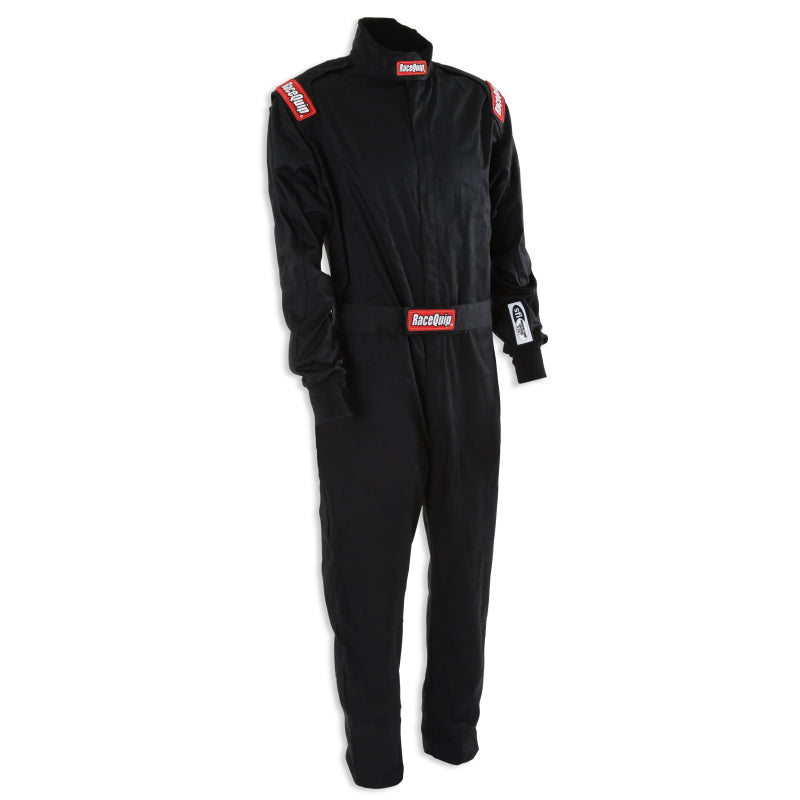 RaceQuip Black Chevron-1 Suit - SFI-1 Large-thumbmail-8