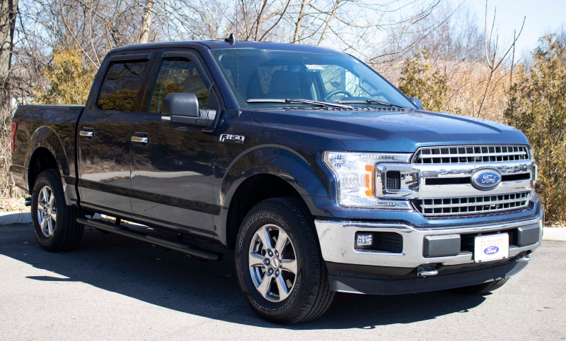 Fishbone Offroad 2015+ Ford F150 Super Crew Cab Oval Side Steps - Black Textured-thumbmail-6