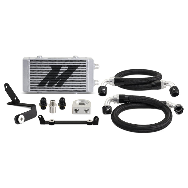 Mishimoto 2023+ Toyota GR Corolla Oil Cooler Kit - Thermostatic - Silver-thumbmail-1