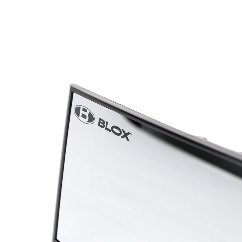 BLOX Racing 290mm Convex Mirror Black Frame No Tint-thumbmail-7