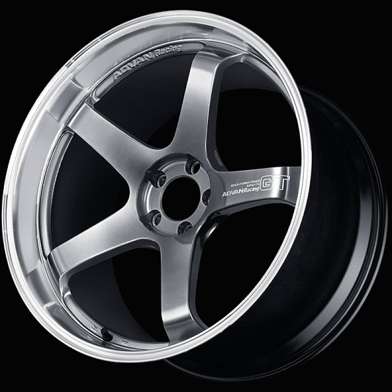 Advan GT Premium Version 19x10 +32 5-120 Machining & Hyper Platinum Black Wheel-thumbmail-1