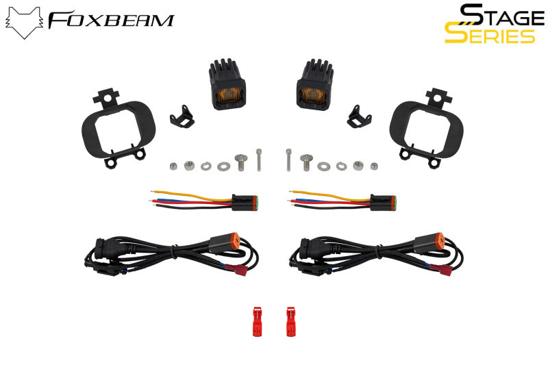 Diode Dynamics 21-24 Nissan Armada SSC1 LED Fog Light Kit (6000K) White SAE Fog - Cool White-thumbmail-4
