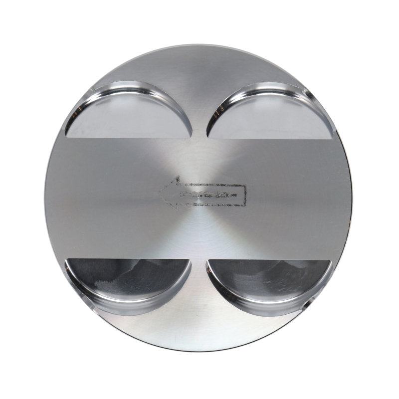 Manley 16+ Nissan VR30DDTT 86mm Bore 10:1 CR -3.5cc Dome Flat Top E/D Piston w/ Rings (SINGLE)-thumbmail-9