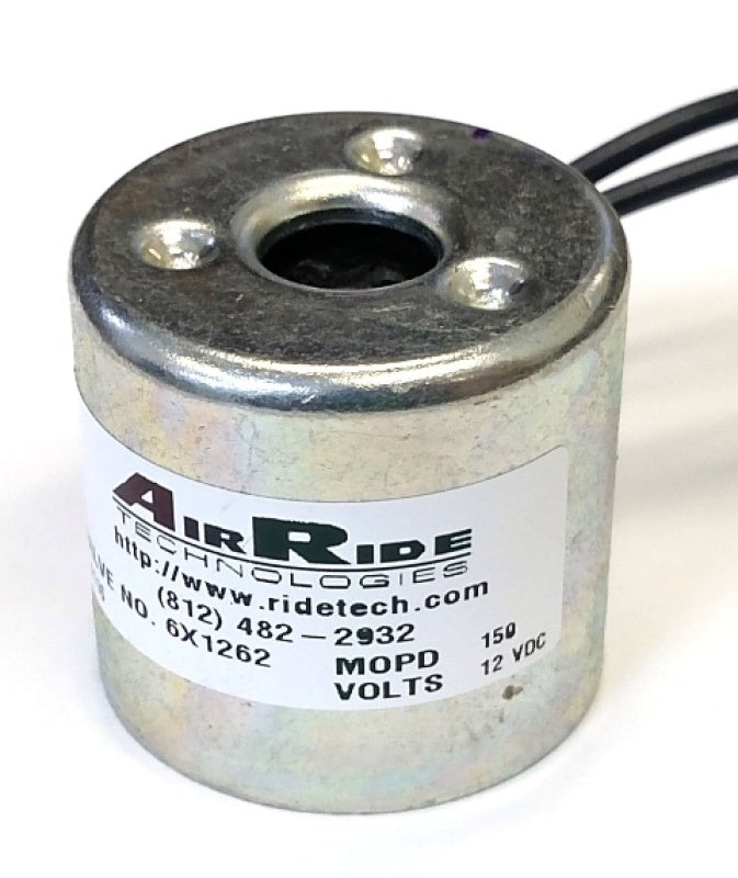 Ridetech BigRed Valve Replacement Round Coil - Steel Cover-thumbmail-1