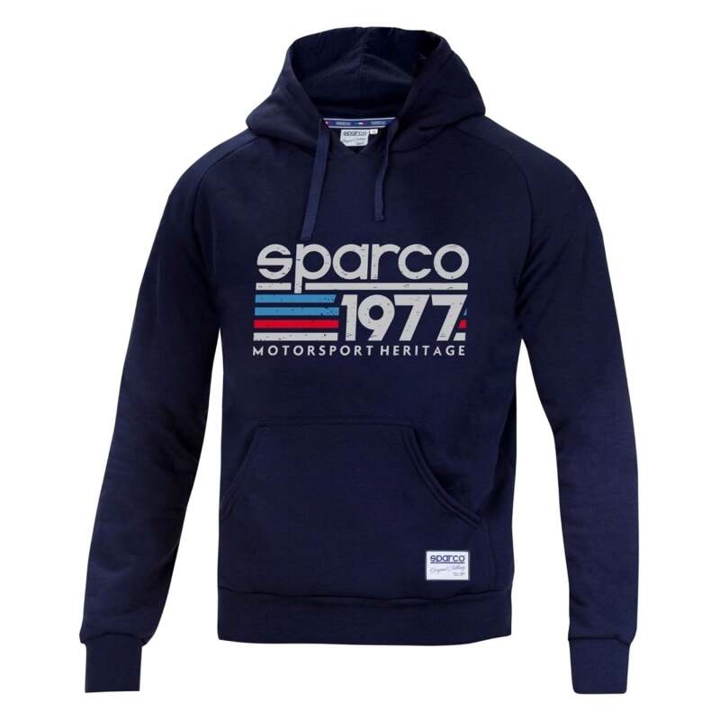 Sparco Hoodie 1977 SMALL Navy-thumbmail-1