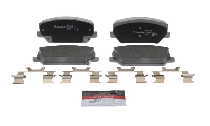 Brembo 19-22 Hyundai Santa Fe/ Hyundai Veloster N Front NAO Brake Pad-thumbmail-21