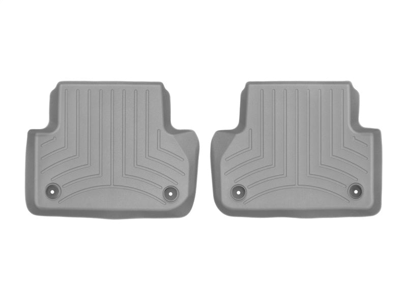 WeatherTech 2017+ Audi A4 (Sedan) Rear FloorLiner - Grey-thumbmail-2