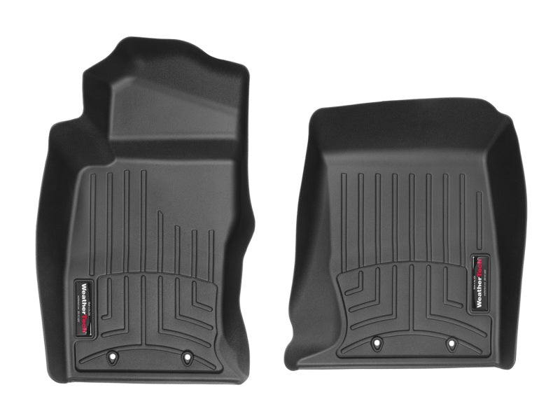 WeatherTech 2016+ Jaguar F-Type Front FloorLiner - Black (Fits Coupe/Convertible)-thumbmail-2