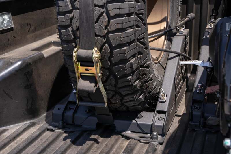 DV8 Offroad Truck Bed Universal Tire Carrier & Accessory Mount-thumbmail-17