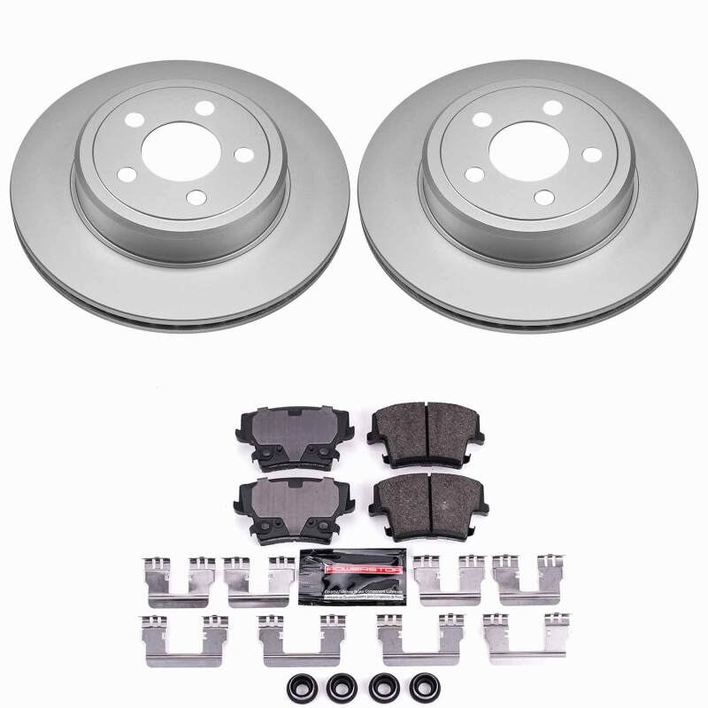 Power Stop 05-23 Chrysler 300 Rear Z23 Coated Brake Kit-thumbmail-1