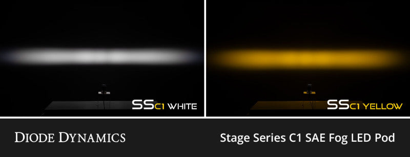 Diode Dynamics 23-24 Toyota GR Corolla SSC1 LED Fog Light Kit - White SAE Fog-thumbmail-6
