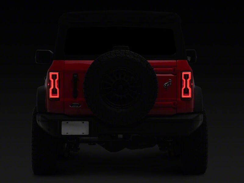 Raxiom 21-26 Ford Bronco Axial Series LED Tail Lights- Black Housing- Clear Lens-thumbmail-10