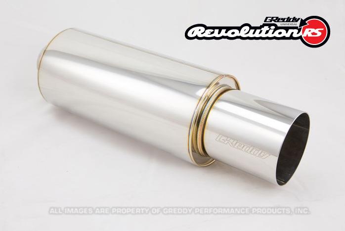 GReddy 3.0in Universal Revolution Muffler-thumbmail-4