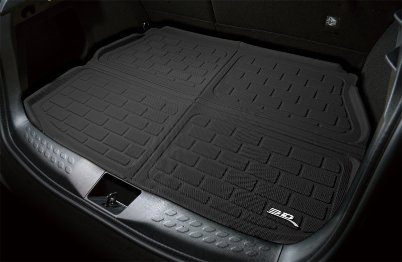 3D MAXpider 2024+ Tesla Model 3 Kagu Rear Cargo Liner - Black-thumbmail-3