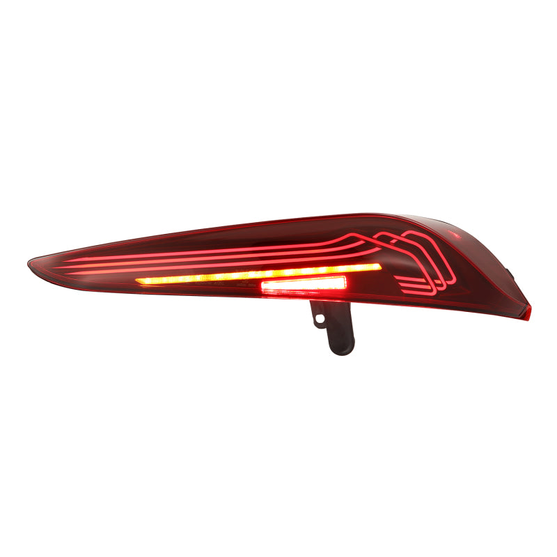 AlphaRex 20-24 Toyota Supra LUXX-Series Laser Style LED Tail Lights Black-Red-thumbmail-9