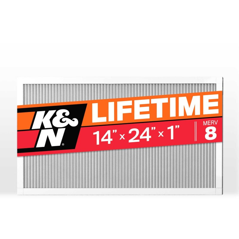 K&N HVAC Filter 14 X 24 X 1 Merv 8-thumbmail-1