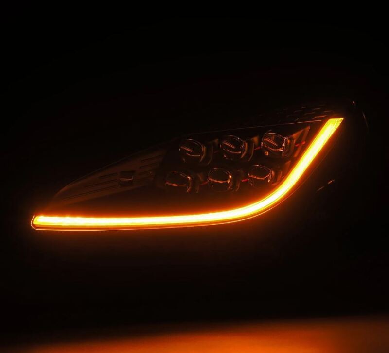 AlphaRex 21-23 Toyota GR86 / Subaru BRZ NOVA Series LED Projector Headlights - Black-thumbmail-6