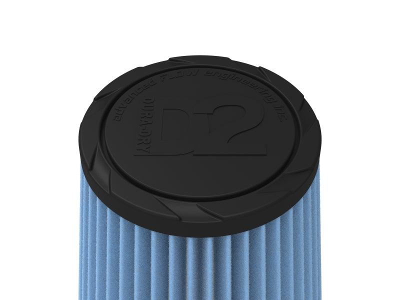 aFe POWER Universal Clamp-On Air Filter w/ D2 Dura-Dry Media - 4in F x 6in B x 4in T x 7in H-thumbmail-6