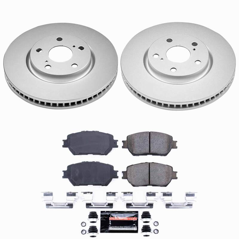 Power Stop 2006 Lexus GS300 Front Z23 Coated Brake Kit-thumbmail-1
