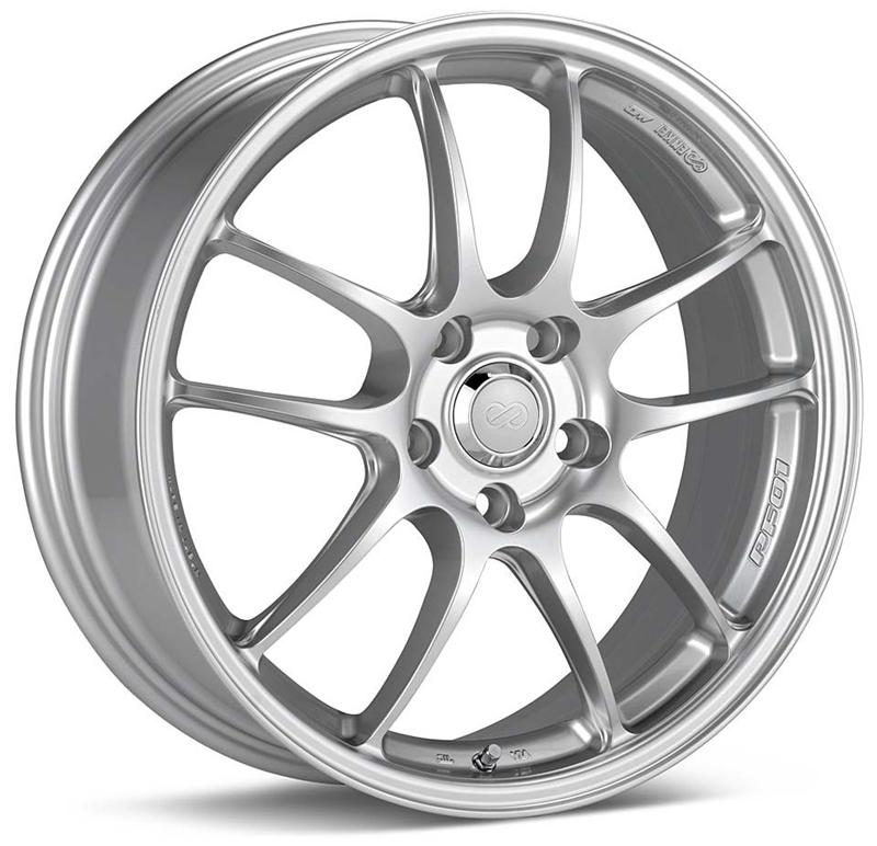 Enkei PF01 18x9.5 5x114.3 45mm Offset Silver Wheel-thumbmail-2