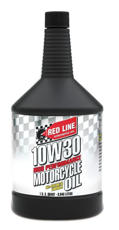 Red Line 10W30 Motorcycle Oil - Quart-thumbmail-2