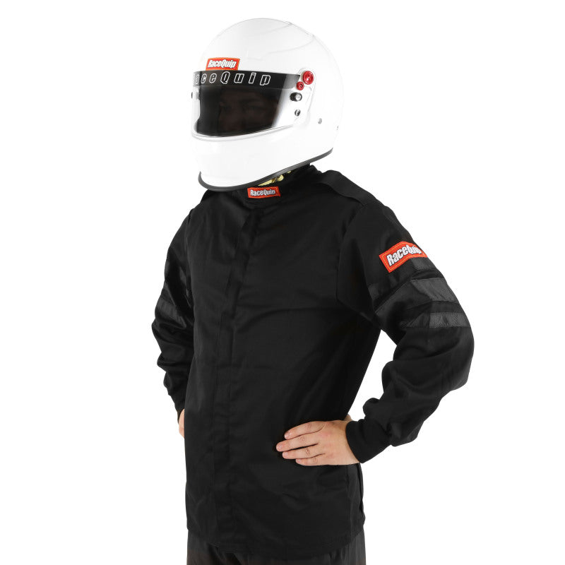 RaceQuip Black SFI-1 1-L Jacket - XL-thumbmail-7