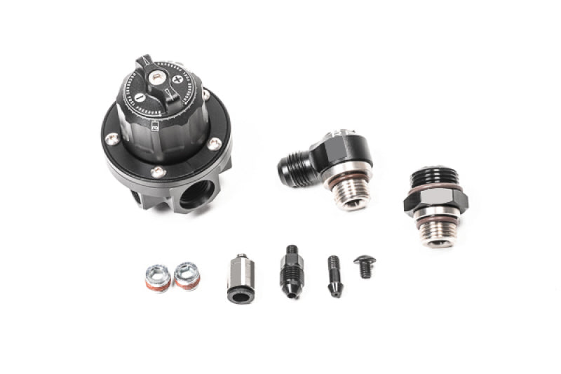 Radium Engineering 8AN ORB Direct Mount Regulator-Rotating Assembly (DMR-RA) - Black-thumbmail-1