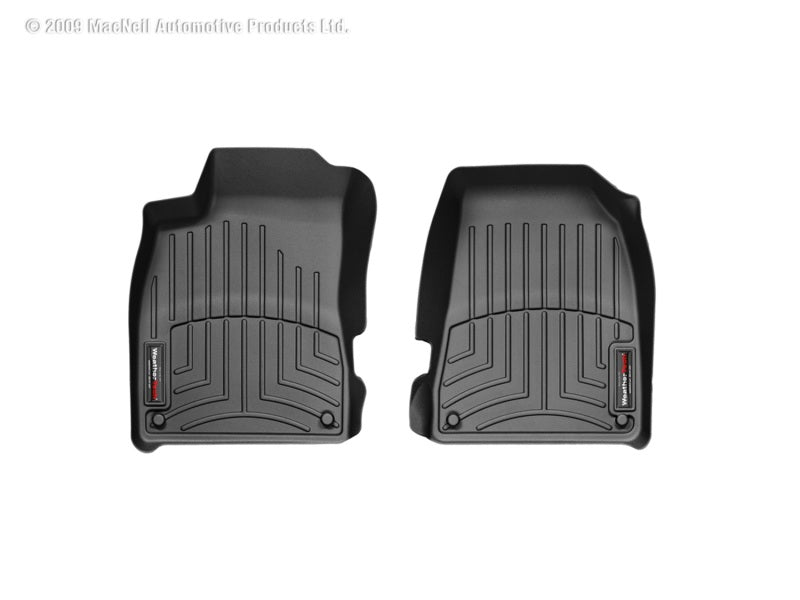 WeatherTech 02-08 Audi A4/S4/RS4 Front FloorLiner - Black-thumbmail-2