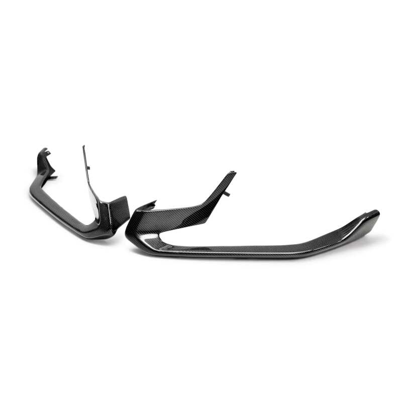 Anderson Composites 20-22 Ford Mustang Shelby GT500 Carbon Fiber Front Bumper Trim-thumbmail-3