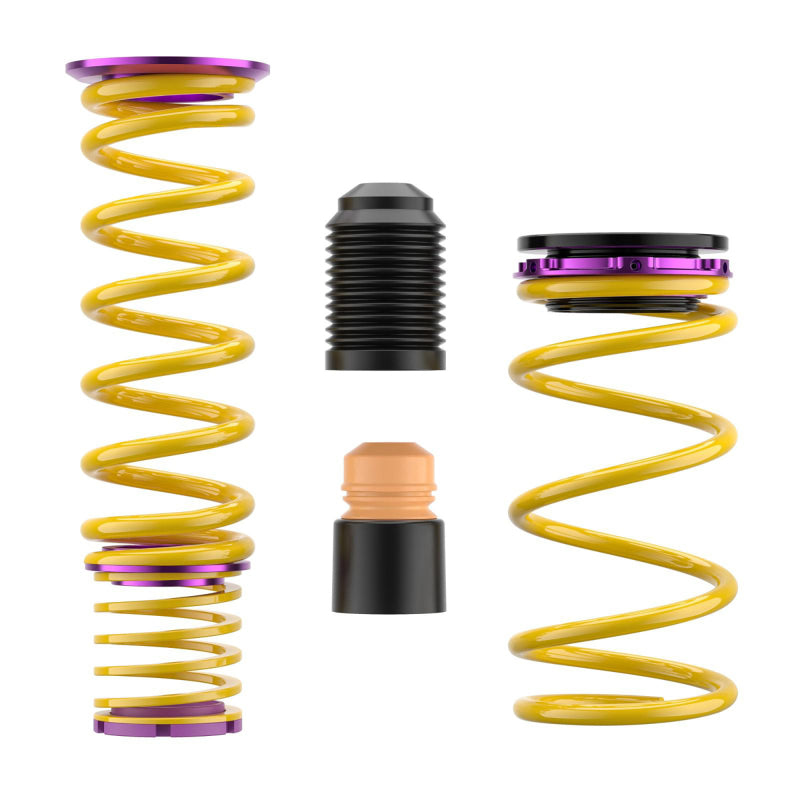 KW 2020+ Chevrolet Corvette C8 (w/ Electronic Dampers & OE Noselift) Height Adjustable Spring Kit-thumbmail-6