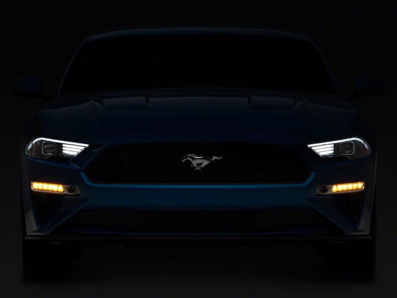 Raxiom 18-23 Ford Mustang GT EcoBoost LED Projector Headlights- Blk Housing (Clear Lens)-thumbmail-10