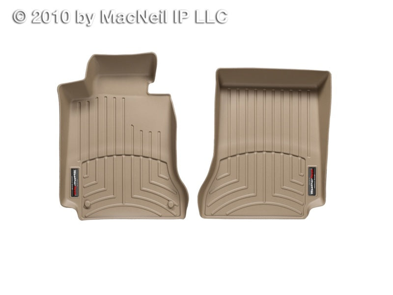 WeatherTech 08-13 Mercedes-Benz C-Class (W204) Front FloorLiner - Tan-thumbmail-2