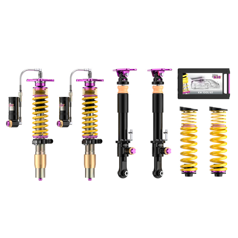 KW 2021+ BMW M3 (G80) Sedan 2WD / M4 (G82) Coupe 2WD (Incl. Comp) V4 Clubsport Coilover Kit 3-Way-thumbmail-1