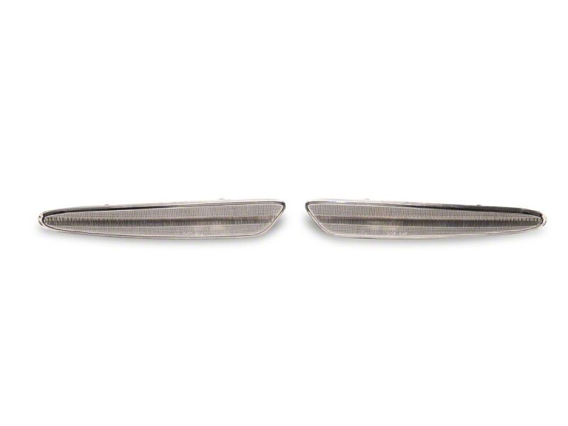 Raxiom 05-13 Chevrolet Corvette C6 Axial Series LED Side Markers- Clear-thumbmail-3