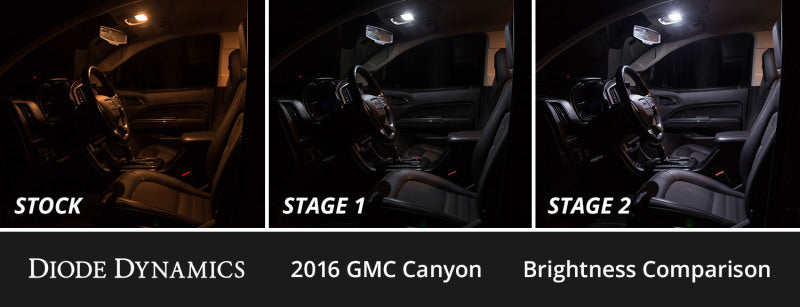 Diode Dynamics 15-22 GMC Canyon Interior LED Kit Cool White Stage 1-thumbmail-5