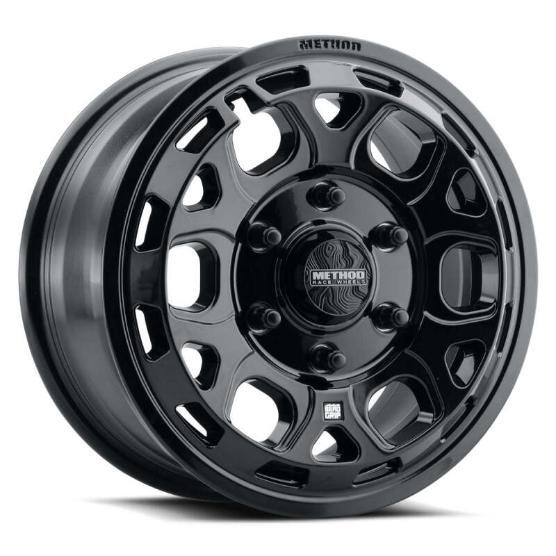 Method MR416 Bead Grip 15x7 / 6x5.5 / 74mm Offset / 78.30mm CB - Gloss Black Wheel-thumbmail-3