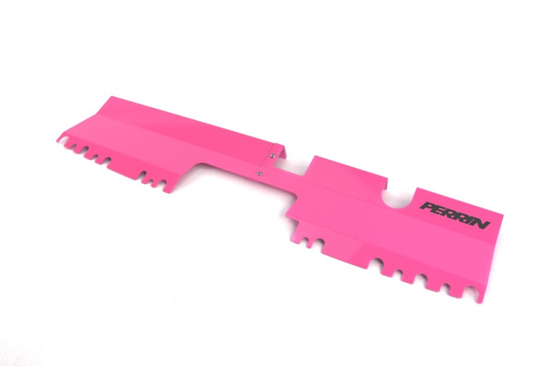 Perrin 15-21 WRX/STI Radiator Shroud (Without OEM Intake Scoop) - Hyper Pink-thumbmail-4