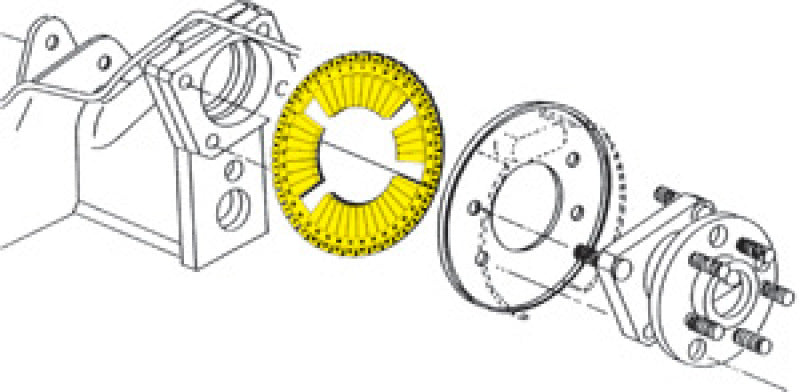 SPC Performance EZ Shim Dual Angle Camber/Toe Shim (Yellow)-thumbmail-2