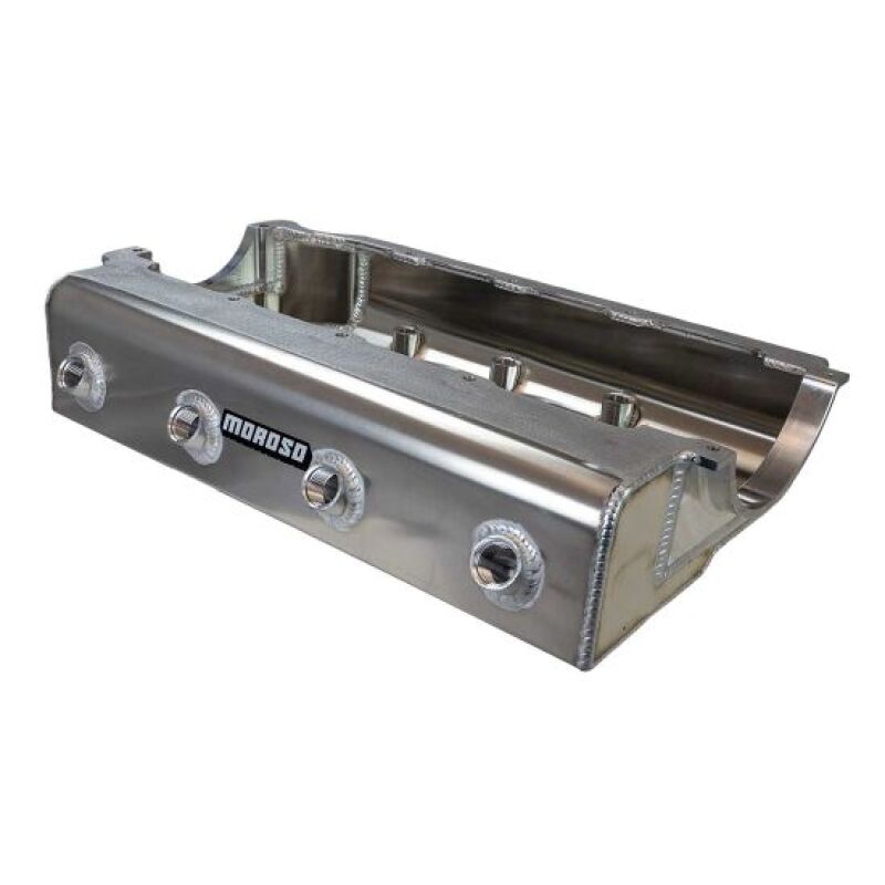 Moroso BBC Mark IV Marine Dry Sump 4 P/U 5in Deep Aluminum Oil Pan-thumbmail-1