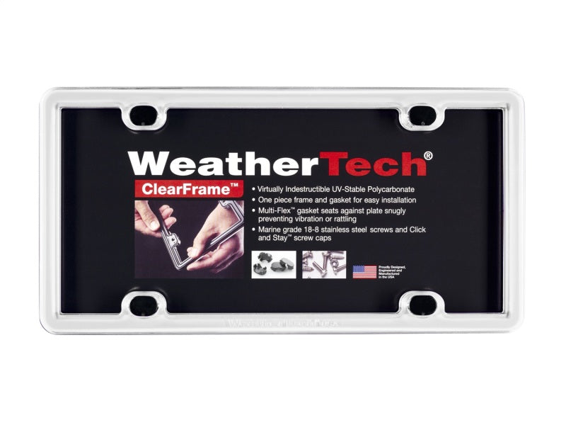 WeatherTech ClearFrame - White-thumbmail-2